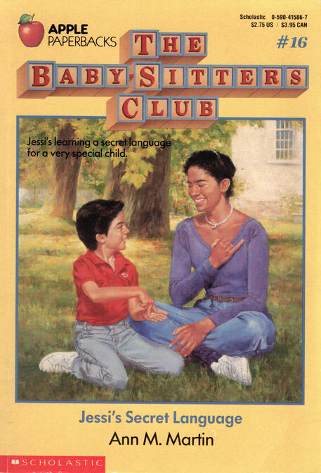 jessi ramsey uses sign language with her new babysitting charge - matt braddock