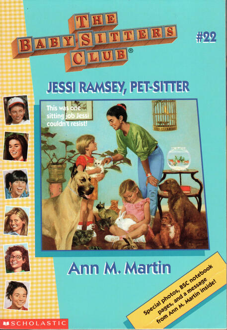 The Baby-Sitters Club #22: Jessi Ramsey, Pet-Sitter by Ann M. Martin
